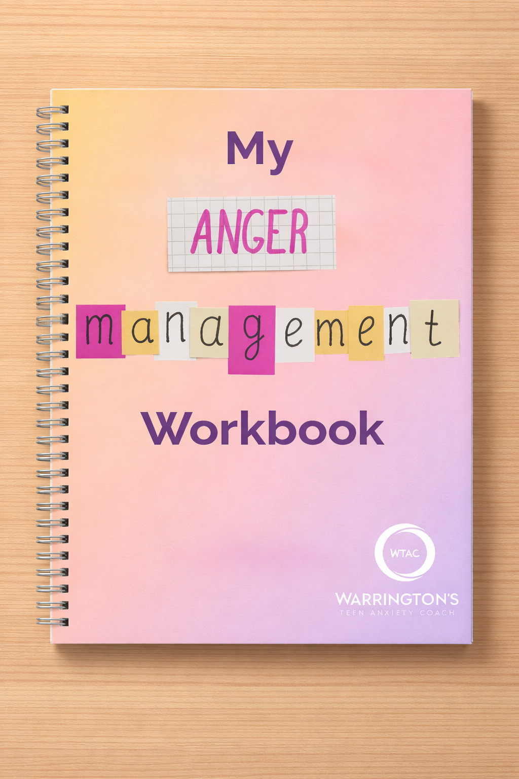 My Anger Management Workbook for Personal Growth and Stress Relief
