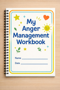 My Anger Management Workbook for Kids Interactive Activity Book with Fun Exercises and Tips for Emotional Health