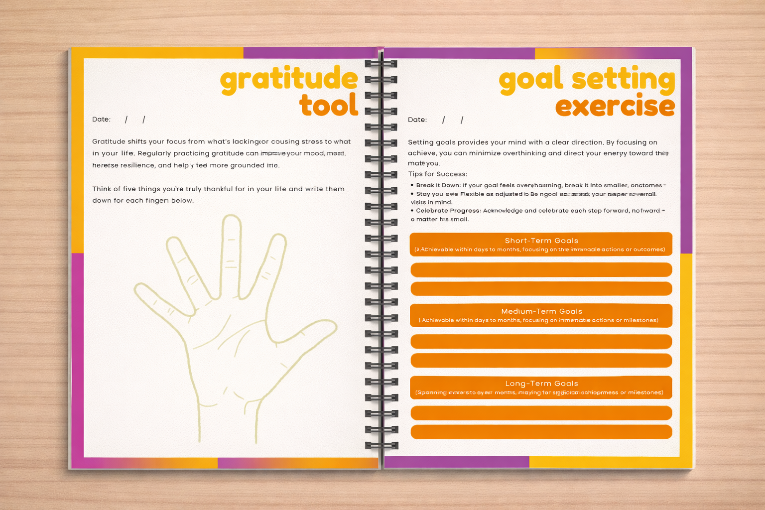 My Overthinking Workbook - Quiet Your Mind and Find Your Calm - Spiral Bound Journal for Mindfulness and Stress Relief