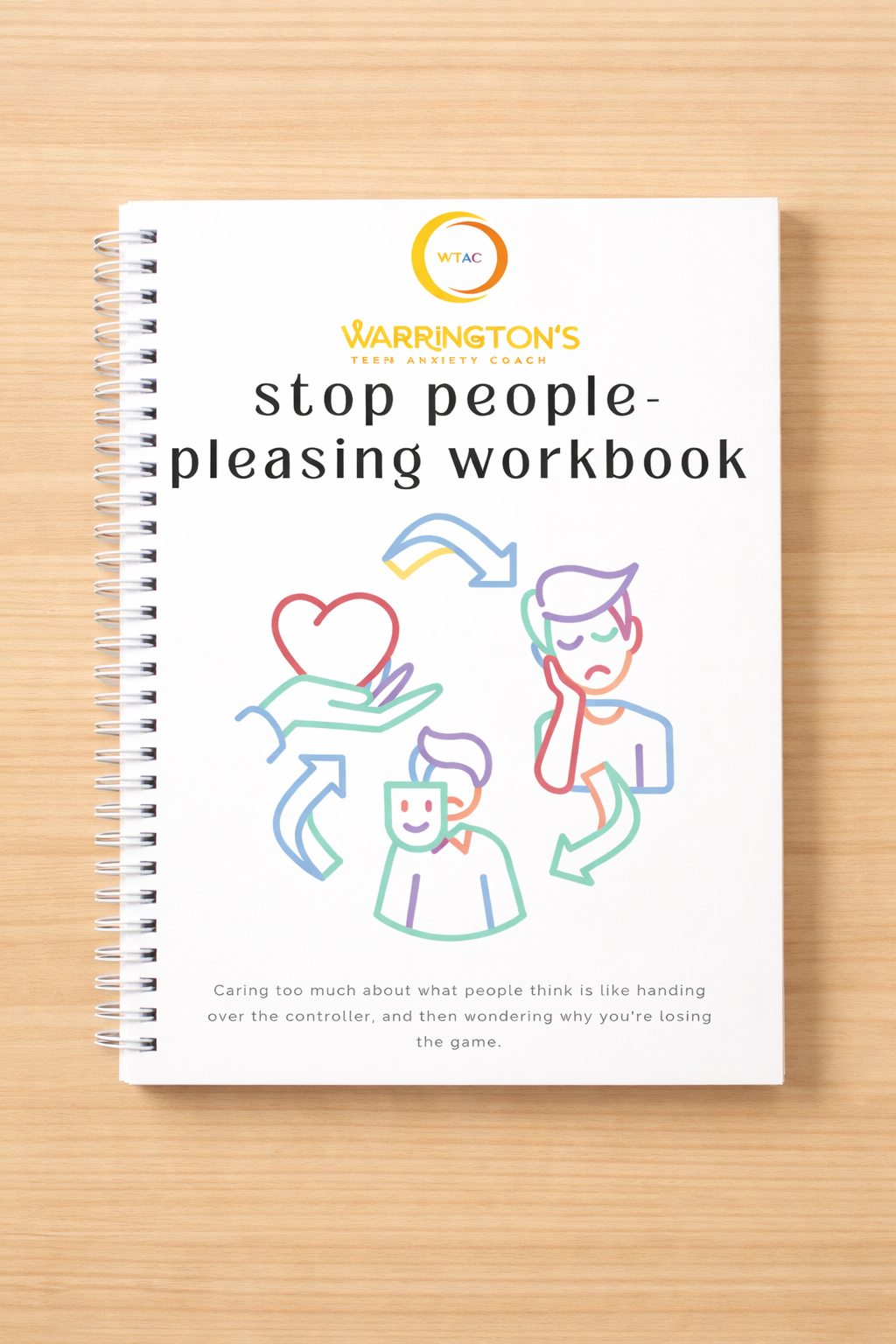 Stop People Pleasing Workbook for Teens Personal Growth & Self-Improvement Guide - Empowering Insights & Exercises